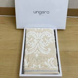 Ungaro ウンガロ　ウォッシュタオル　ベージュ　①　no.133