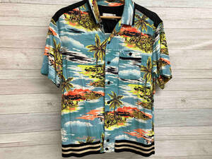 COACH ALOHA SHIRTS PALM TREE PATTERN コーチ アロハシャツ ヤシの木柄 216890