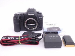 CANON/キヤノン デジタル一眼レフカメラ EOS 5D Mark II ボディ 2110万画素 説明書付 ◆ 6E5AF-1