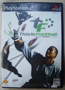 PS2 ゲーム This Is Football サッカー世界戦記 2003 SCPS-15034