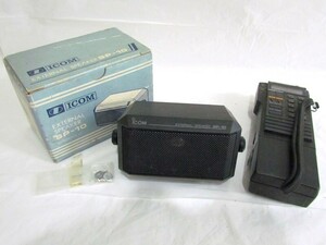 1000円スタート トランシーバー スピーカー セット ICOM アイコム SP-10/STANDARD スタンダード C120 無線機 3 A9013