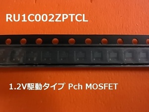 ローム　1.2V駆動タイプ Pch MOSFET RU1C002ZPTCL 10個　 -[BOX130]