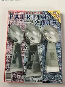 NFL New England Patriots. 2005年シーズン Yearbook. ニューイングランドペイトリオッツ イヤーブック.トムブレイディ.Tom Brady.