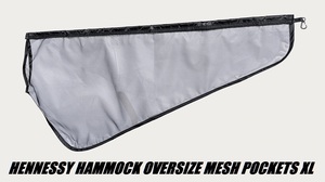 Hennessy Hammock Oversize Mesh Pockets XL【新品】ヘネシーハンモック オーバーサイズ メッシュポケット DD ENO VIVERE KAMMOK LA SIESTA