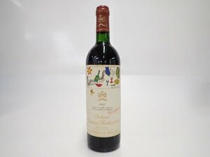 【未開栓】 Chateau Mouton Rothschild Pauillac 750ml 12.5% 1997 シャトー ムートン ロートシルト ポイヤック 赤ワイン ∬ 6DEF3-1