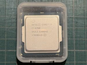 Intel Core i7 - 6700 ②