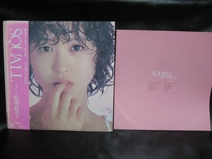 ★☆LP盤レコード SQUALL / 松田聖子 中古品☆★[4623]