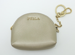 FURLA フルラ 小銭入れ コインケース キーリング付 財布 サイフ