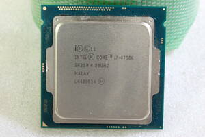 CPU Intel Core i7 4790K 4.0GHz 4コア8スレッド Haswell PCパーツ インテル 動作確認済み#BB01931