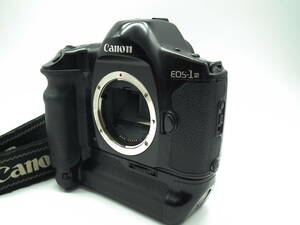 【美品】 Canon キャノン EOS-1N EOS1N HS Black Body 35mm SLR Film Camera #J365