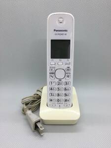 OK7483◆電話子機 Panasonic パナソニック KX-FKD401 充電台 PNLC1026 コードレス　子機 電話機