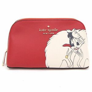 ケイトスペード ポーチ ディズニーコラボ 101匹わんちゃん クルエラ K8243 101匹わんちゃん kate spade