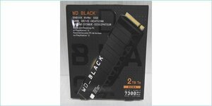 [DSE] (開封・未使用品) Western Digital WD BLACK SN850X NVMe SSD ヒートシンク搭載 容量2TB