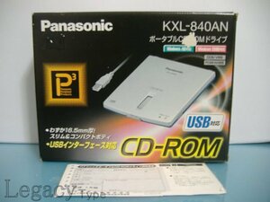 【Panasonic CD-ROMドライブ KXL-840AN】