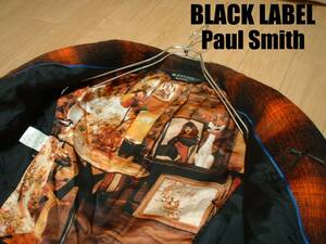 売り切りBLACK LABEL Paul Smithウールジャケット美品38レディースWOMENダブル正規ブラックレーベルポールスミステーラード定価6万円