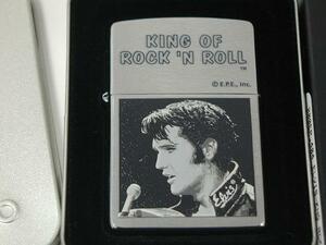 2002年Zippo エルビスプレスリーElvis Presley 25th ロック王 King of Rock 追悼/新品缶入り