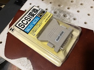 動作確認済 SCSI変換アダプタ サンワサプライ DSub25オス-アンフェノール50メス AD-H50D25 PC98やX68000等のレトロPCに(CA240306)