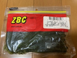 ZBC ズーム 4インチ デッドリンガー 20本 美品 ウォーターメロンシード　②