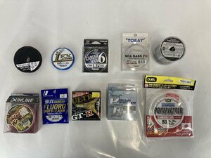 rh 釣り糸 まとめ セット ② セフィア 8+ 他 SHIMANO シマノ/SUNLINE サンライン/DUEL デゥエル/TORAY 東レ/Seaguar シーガー 他 hi◇126