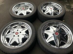 夏タイヤ4本 ワーク WORK LS ホイール 23×10J PCD150 オフセット51 ランクル 100系 200系