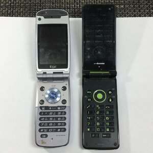 【ジャンク品/インボイス登録店/TSH】docomo ドコモ SH-02C & FOMA N901is 携帯電話 ガラケー 2点おまとめ 部品取り　MZ0304