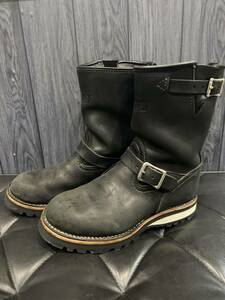 WESCO BOSS BLK 9インチハイトインナーレザー　8EE