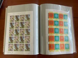 切手シート約76枚 日本郵便、近代美術シリーズ、日本の歌シリーズ、記念切手、昆虫シリーズ 