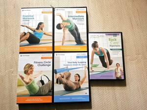 STOTT　PILATES　DVD　ストット　ピラティス　DVD　マットワーク5本セット