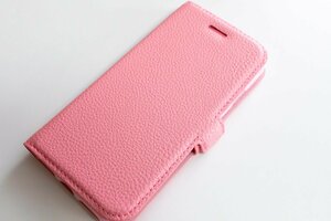 訳あり 新品 iPhone7 iPhone8 iPhoneSE LZR006 第2世代 第3世代 手帳型 ケース PU ピンク