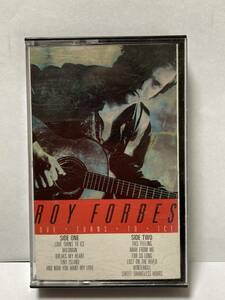カセットテープ　ロイ・フォーブス　ROY FORBES　『Love Turns To Ice』カナダ盤　1987年　クロムテープ