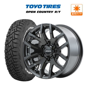 サマータイヤ ホイール 4本セット レイズ チームデイトナ F6ゲイン TOYO オープンカントリー R/T 265/50R20