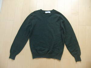 プリングル セーター スコットランド製 濃緑 MADE IN SCOTLAND PRINGLE SWEATER GREEN サイズ 40/102