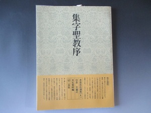 書道技法講座《６》 集字聖教序　二玄社　行書　王羲之　天石東村編