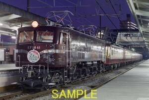 ☆90～00年代鉄道13jpgCD[EF58-61+14系サロンエクスプレス東京と14系ハザ踊り子、EF58-61・EF65-1118+12系くつろぎ(クリスマストレイン)]