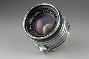 実写テスト済み Nikon NIKKOR-H.C 5cm F2 黒帯 単焦点 標準レンズ ライカ L39 Lマウント #315