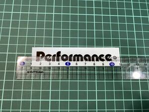 Performance ネックヘッド ロゴ デカール #DECAL-PERFORMANCE-LOGO