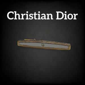 Christian dior クリスチャンディオール ネクタイピン トロッター ヴィンテージ ビンテージ アンティーク 古着 スーツ ゴールド グレー 582