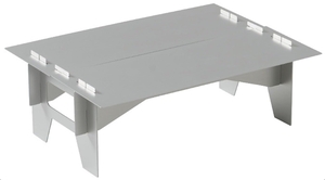 LANGYU アウトドア テーブル 折りたたみ式 ミニローテーブル アルミ製 軽量270g 耐荷重15kg 新品 送料込み