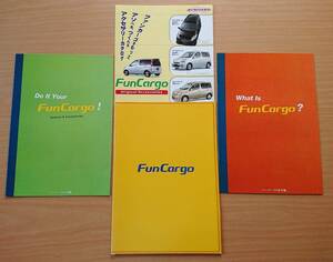 ★トヨタ・ファンカーゴ Fun Cargo 1999年8月 カタログ★即決価格★