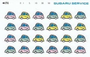 ●SUBARU サービステレカ