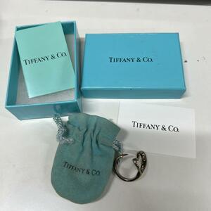 △3-7△Tiffany 指輪　約10号　TIFFANY & Co.　フリーサイズ