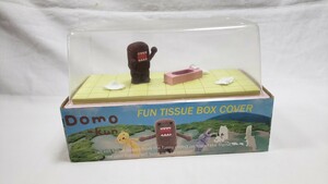 【NHK どーもくん・FUN TISSUE BOX COVER・ティッシュボックスカバー・未使用】