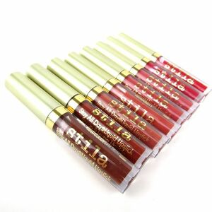 スティラ 口紅 ステイオールデイ 若干使用 8点セット まとめて 大量 塗装剥がれ有 レディース stila