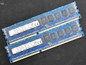 16GB (8GB 2枚組) DDR3L PC3L-12800R DDR3L-1600 REG 1Rx4 240pin ECC Registered SK-Hynix サーバー MacPro向け (管:SA5840