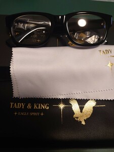 tady&king(タディ&キング)新品 ダテメガネ メガネ