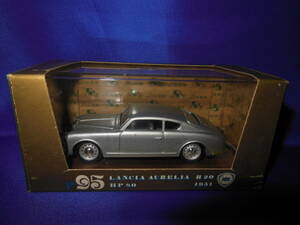 1/43　入手困難　BRUMM　ランチア　アウレリア　LANCIA　AURELIA　B20　1951年　シルバー　イタリア製　MADE IN ITALY　ブルム