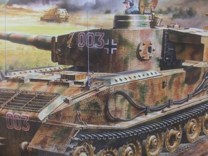 新品　アミュージングホビー　1/35　タイガー（P） 003 ｗ／ツィメリット　未組立キット　ポルシェタイガー　フルインテリアキット