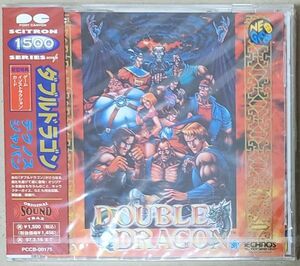 ダブルドラゴン サウンドトラック テクノスジャパン NEOGEO サンプル盤 ゲームインストラクションカード 特典付き 未開封新品