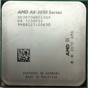 【中古動作品】AMD CPU A8 シリーズ A8-3800 ad3870wnz43gx 送料無料★