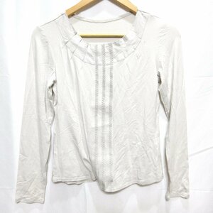 ◆HIROKO BIS HIROKO KOSHINO レディース カットソー(ホワイト) サイズ11◆USED